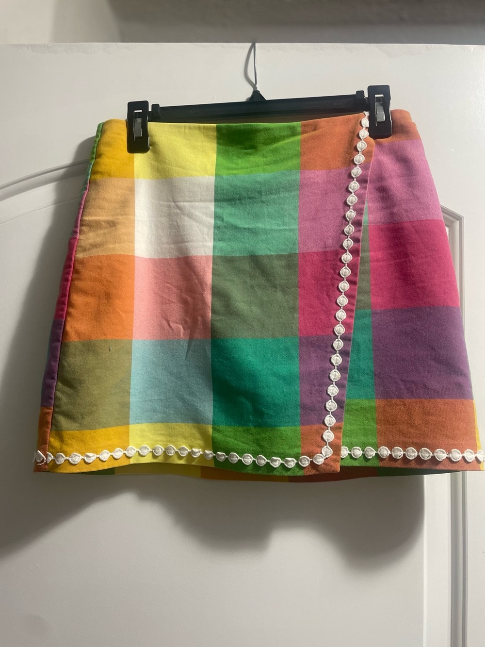 Multicolor Check golf Skort